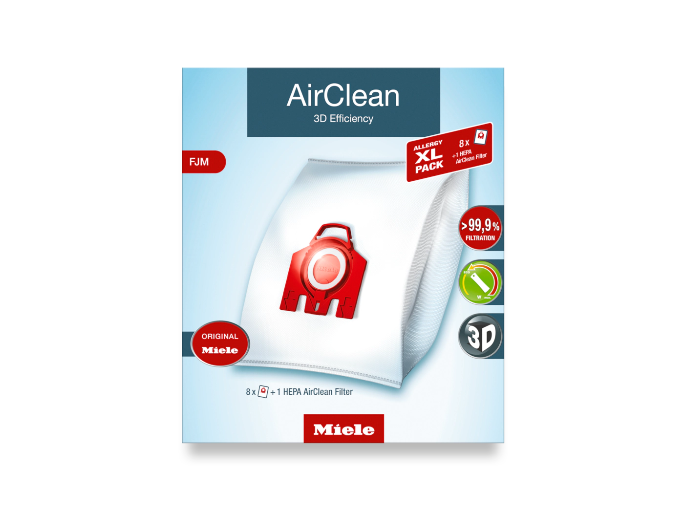 Miele XL-Pack AirClean FJM+SF-HA50