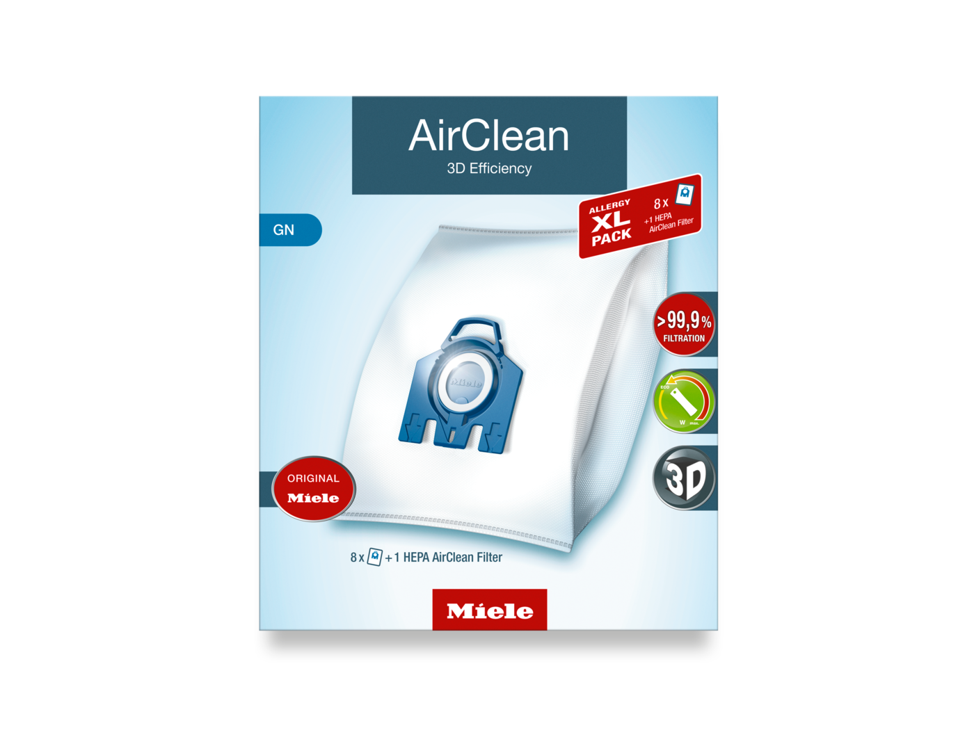 Miele XL-Pack AirClean GN+SF-HA50