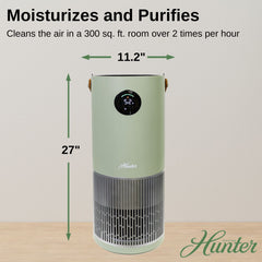 Hunter HPH625 2-in-1 True HEPA Air Purifier & Humidifier